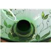 Image 4 : Green Glass Footed Bowl