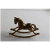 Image 3 : Brass Rocking Horse Decoration