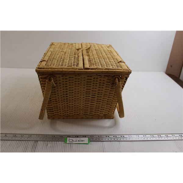 Wicker Picnic Basket