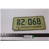 Image 1 : Vintage 1974 Saskatchewan License Plate