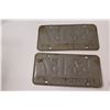 Image 5 : (2) Pairs of Vintage 1971 Saskatchewan License Plate's