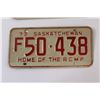 Image 2 : (1 Pair) Vintage 1973 Saskatchewan License Plate's