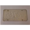Image 3 : Vintage 1966 Saskatchewan License Plate's