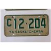 Image 2 : (5) Vintage 1974 Saskatchewan License Plate's