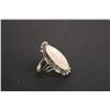 Image 2 : Silver Fire Opal Ring (Size 8.25)