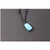 Image 2 : Turquoise Pendant on Fashion Cord