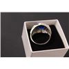 Image 3 : Silver Blue Coloured Men's Ring (Size 11)