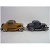 Image 3 : (4) Ornamental Resin Classic Cars