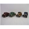 Image 4 : (4) Ornamental Resin Classic Cars