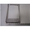 Image 5 : (2) Dohenty Silver Painted Metal Frame 11" Long and 7" wide