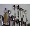 Image 5 : Lot of Assorted Silverware, Barware and Collector Spoons