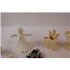 Image 2 : Crochet Drummer Boy & Angels, Bird & Pasta Angel Christmas Ornaments