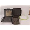 Image 2 : (2) Grilling Baskets, (1) Grilling Pan, (2) Cake Pans & Picnic Food Cover