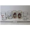 Image 1 : (5) Glass Mugs