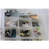 Image 2 : (3) Small Plastic Container of Clips - Assorted Bolts - Fuses - nails - Misc. Items