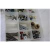 Image 3 : (3) Small Plastic Container of Clips - Assorted Bolts - Fuses - nails - Misc. Items