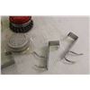 Image 4 : Various Items - Door Mounted Hangers, Banister Mount, Hawn Wire Cup Brush, MSHA Respirator Cartridge