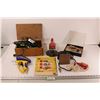 Image 1 : Various Workshop Items - (20 Hot Glue Guns, Pneumatic Orbital Sander (Untested), Strong Arm Electric