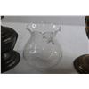 Image 4 : (2) Kerosene Lamps - (1) Shade Doesn't Fit Lamp
