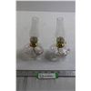 Image 1 : (2) Miniature Kerosene Lamps