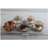 Image 1 : (5) Teacups and Saucers - Royal Albert, Queen Anne