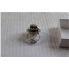 Image 3 : Silver Natural Stone Ring - Size 7.25