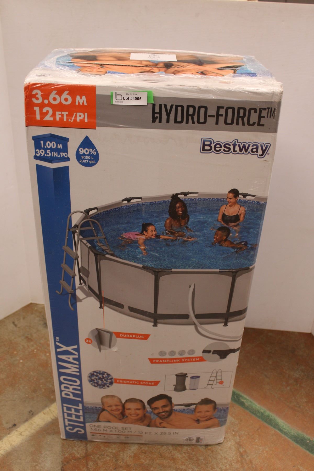 *Bestway Hydro-Force Portable Pool Set - Sealed