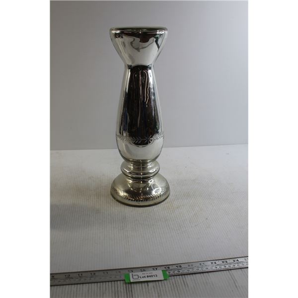 Mercury Glass Candle Holder