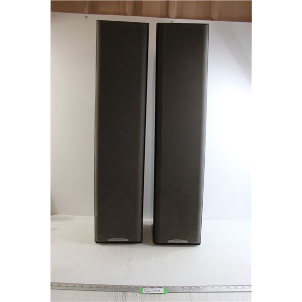 Pair of Sony Speakers - 38" Tall