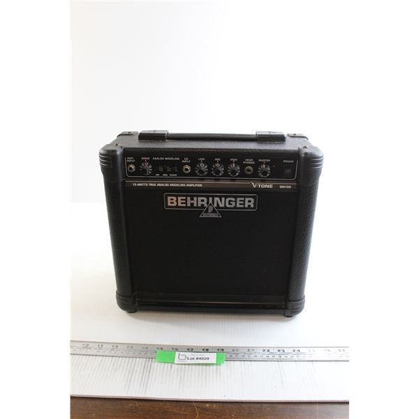 Behringer Amp - Consignor Says Working