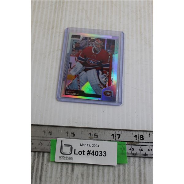 Carey Price Rare Rainbow Insert