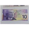 Image 2 : Canadian 2001 $10 Bill, 1989 $10 Bill