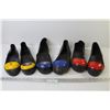 Image 1 : (3) Pair of Steel Toed Slip-on Rubber (Size - M - L - XL)