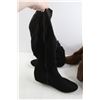 Image 5 : (2) Pairs Knee High Boots - Black Size 9, Brown Size 10, Both Smell Like Smoke