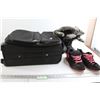 Image 1 : * (2) Pairs Shoes - Boots Size 10, DC Shoes Unknown; Suitcase - All Smell Like Smoke