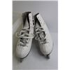 Image 3 : * (2) Pairs Ice Skates - Size 4, Both Smell Like Smoke; Tote - (1) Clamp is Missing