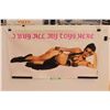 Image 1 : Princess Leia Banner - Signed by Carrie Fisher at 2016 Expo - 35"x20"