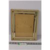 Image 1 : Vintage Glass Picture Frame - 12"x10"