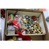 Image 2 : Collection of Christmas Craft Supplies - Confetti, Beads, Ornaments, etc.