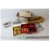 Image 1 : Craft Supplies - Birch Bark, Ornaments, Tin Pieces, etc.