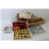 Image 7 : Craft Supplies - Birch Bark, Ornaments, Tin Pieces, etc.