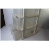 Image 3 : Plastic Stacking Drawers - Three Piece