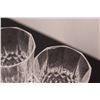 Image 4 : (7) Crystal Wine Glasses & (4) Crystal Champagne - (1) Wine Glass Chipped