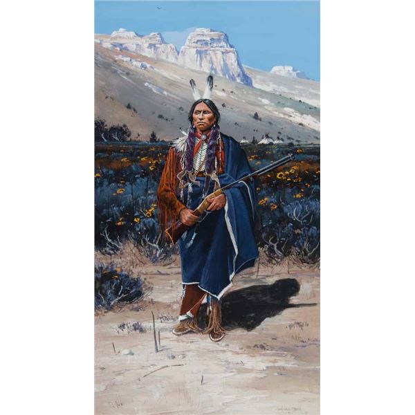 John Paul Strain-Commanche Warrior