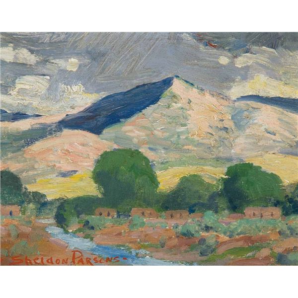 Sheldon Parsons-Mountains and Adobes