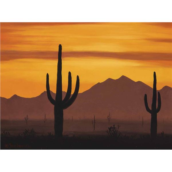 Gerard Curtis Delano-Saguaro Sunset