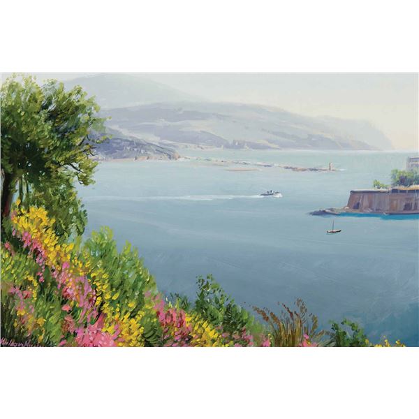 Wilson Hurley-The Harbor at La Spezia, Italy