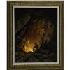 Image 2 : Buck McCain-Native American Cave Campfire with Petroglyphs