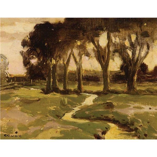 Eanger Irving Couse-Stream in the Valley