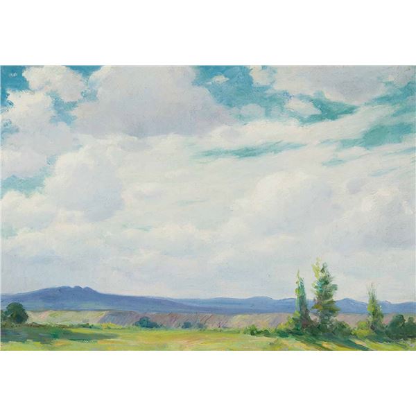 Joseph Henry Sharp-The Crow Reservation